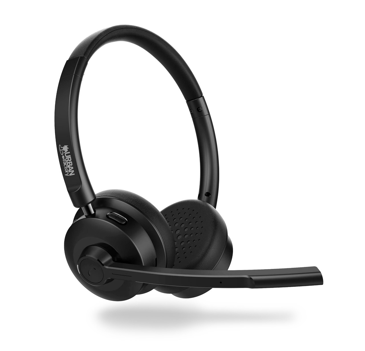 HBV50UF-V2 , Urban Factory MOVEE: OVER-THE-EAR BLUETOOTH 5.0 CONFERENCE Headset Wireless Head-band Calls/Music/Sport/Everyday USB Type-C Black - HBV50UF-V2