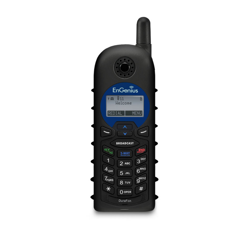 DURAWALKIE , EnGenius DuraWalkie DECT telephone handset Black
