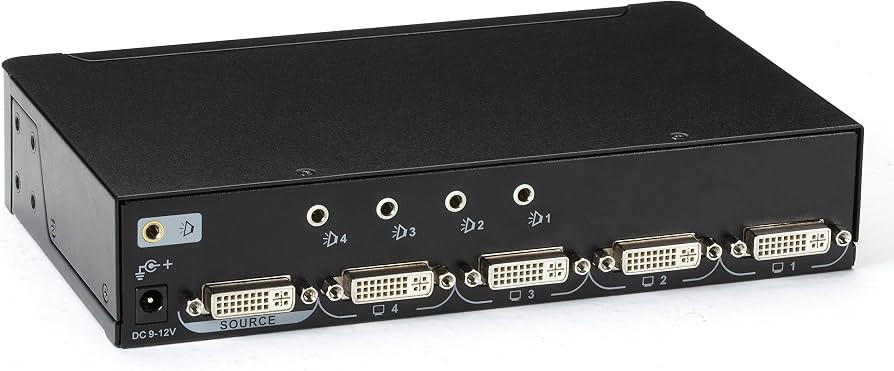 AVSP-DVI1X8 , Black Box AVSP-DVI1X8 Video Splitter DVI 8x DVI-D
