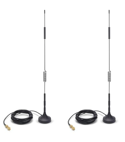 311125 , Wilson Electronics 12-Inch Magnet Mount Cellular Antenna, SMA-Male, 12.5 ft Cable - 311125