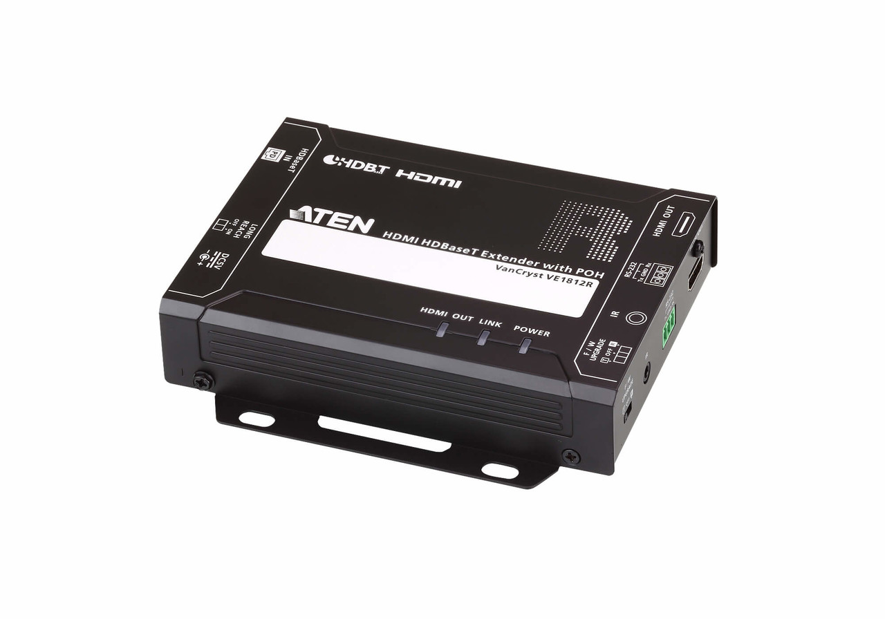 VE1812R , ATEN VE1812R AV extender AV receiver Black