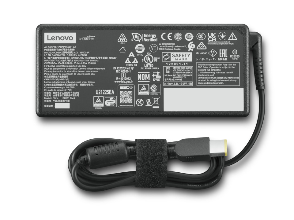 GX21G06623 , Lenovo GX21G06623 Power Adapter/Inverter Indoor 135 W Black