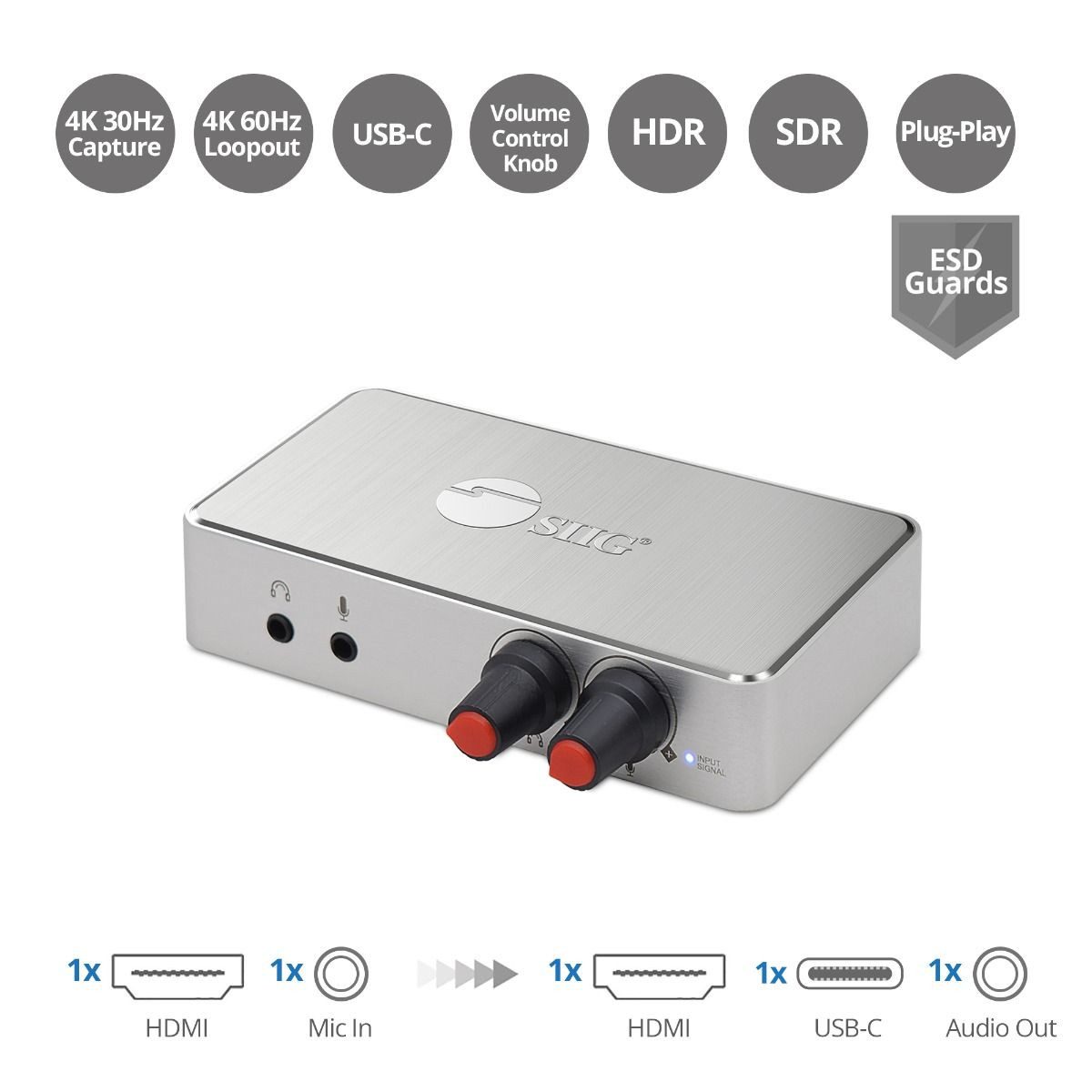 CE-H27311-S1 , Siig CE-H27311-S1 Video capturing device HDMI