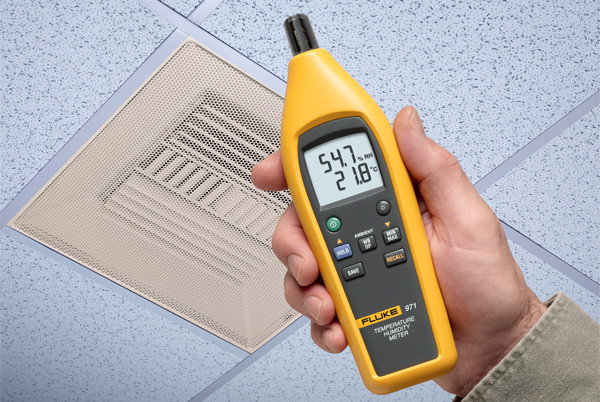FLUKE-971 , Fluke 971 Temperature and Humidity Meter - FLUKE-971
