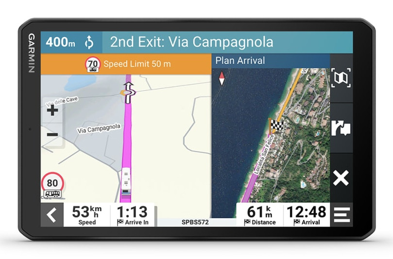 010-02748-00 , Garmin RV-895 navigator Fixed 8" TFT Touchscreen 14.3 oz (405 g) Black - 010-02748-00