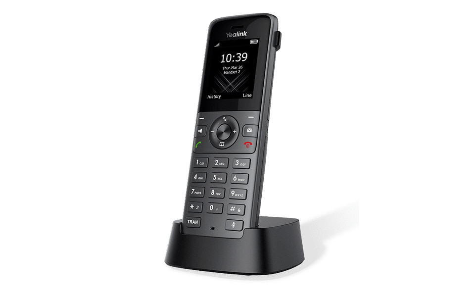 1302021 , Yealink W73H IP phone Black 2 lines TFT - 1302021
