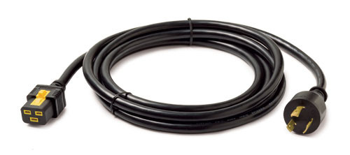 AP8753 , APC AP8753 Power Cable Black 118.1" (3 m) C19 coupler NEMA L6-20P