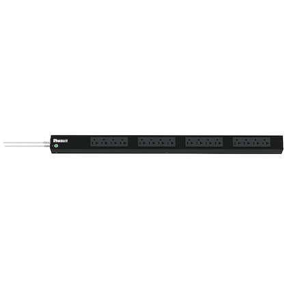 P16B07M , Panduit P16B07M Power distribution unit (PDU) 16 AC outlet(s) 0U Black