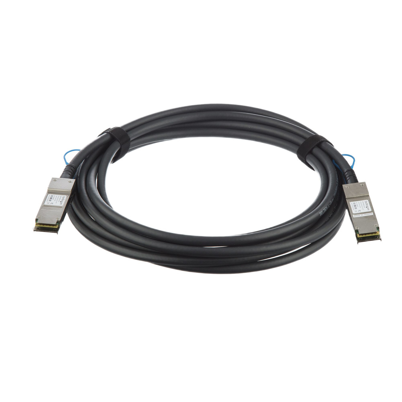 QSFPH40GCU5M , StarTech.com QSFPH40GCU5M InfiniBand/fibre optic Cable 196.9" (5 m) QSFP+ Black