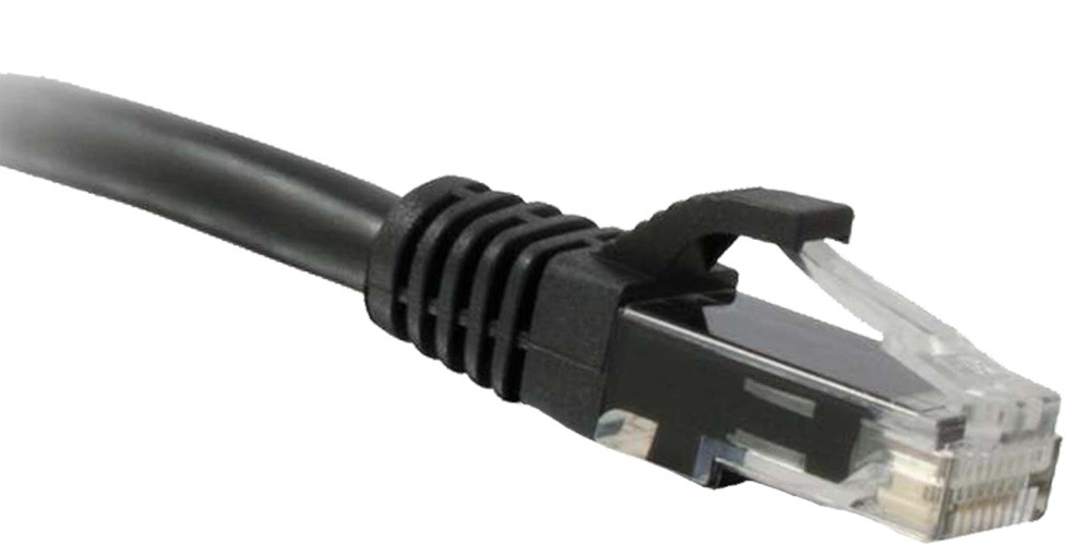 C6A-BK-50-ENC , eNet Components C6A-BK-50-ENC networking Cable Black 600" (15.2 m) Cat6a