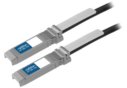 68Y6999-AO , AddOn Networks 5m SFP - SFP+ InfiniBand/fibre optic Cable 196.9" (5 m) SFP+ Black - 68Y6999-AO