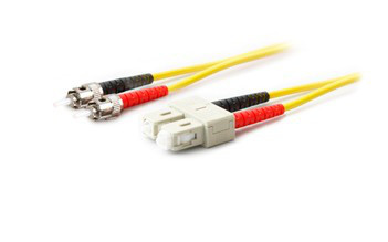ADD-ST-SC-5M9SMF , AddOn Networks 5m ST/SC SMF InfiniBand/fibre optic Cable 196.9" (5 m) Yellow - ADD-ST-SC-5M9SMF