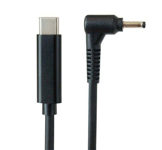 A4-UCAC-C72 , JAR Systems A4-UCAC-C72 Power Cable Black 11.8" (0.3 m) USB C