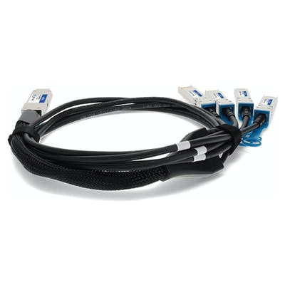 JNP-100G-4X25G-3M-AO , AddOn Networks JNP-100G-4X25G-3M-AO InfiniBand/fibre optic Cable 118.1" (3 m) SFP28 4xSFP28 Black