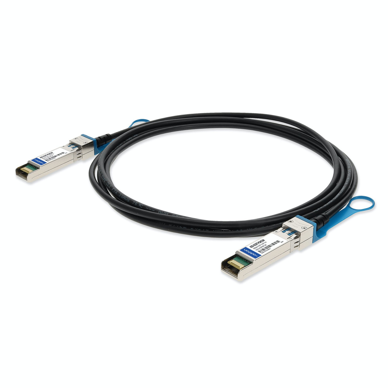 ADD-SCISFT-PDAC5M , AddOn Networks ADD-SCISFT-PDAC5M InfiniBand/fibre optic Cable 196.9" (5 m) SFP+ Black