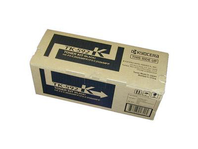 TK592K , 1T02KV0US0 (TK-592 K) Toner black, 7K pages - TK592K