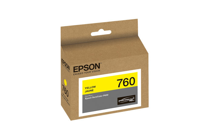 T760420 , Epson 760 Ink Cartridge Original Yellow - T760420
