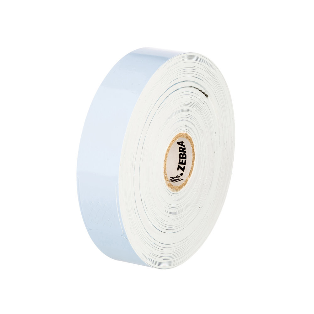 10012718-3 , Zebra Z-Band Splash Direct Thermal Wristbands, Blue, 1" x 10", 350/Roll, 4 Rolls/Case - 10012718-3