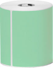 10010035-1 , Zebra Z-Perform 2000D Direct Thermal Paper Labels, Green, 4" x 6", 430/Roll, 6 Rolls/Case - 10010035-1