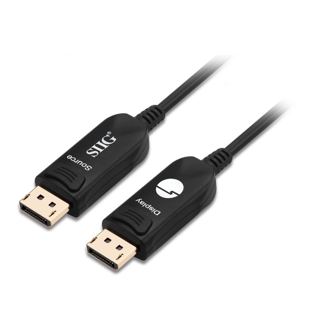 CB-DP2211-S1 , Siig CB-DP2211-S1 DisplayPort Cable 590.6" (15 m) Black