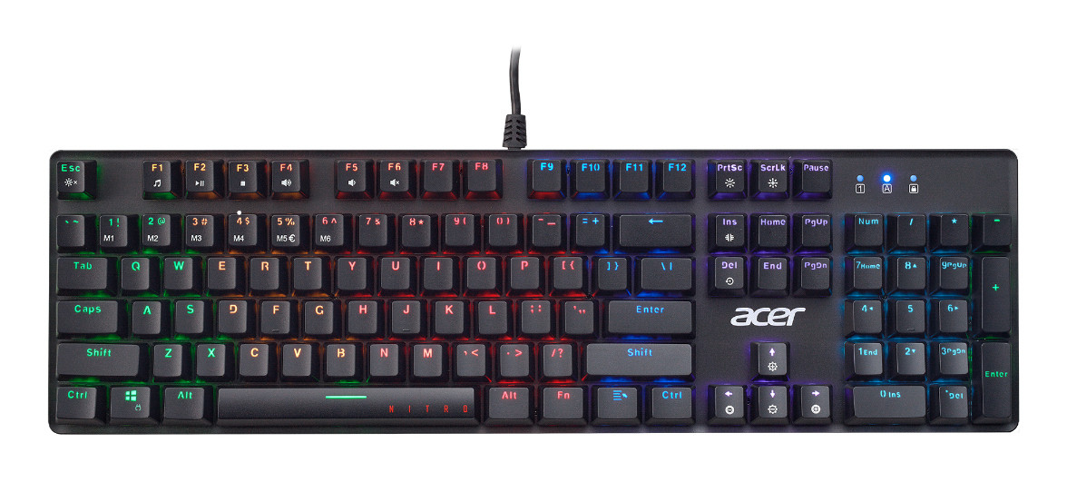 GP.KBD11.043 , Acer Nitro NKW202 keyboard Universal USB Black - GP.KBD11.043
