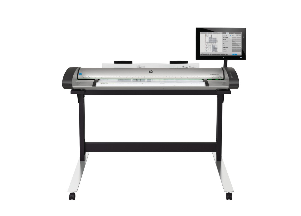 5EK01A#B1K , HP SD Pro 2 44-in Scanner Sheet-fed Scanner 1200 x 1200 DPI A0 Black - 5EK01A#B1K