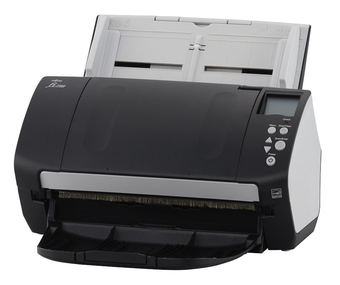 PA03670-B055 , Fujitsu fi-7160 ADF Scanner 600 x 600 DPI A4 Black, Gray - PA03670-B055