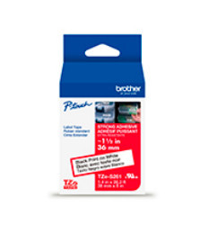 TZES261G , Brother TZES261G label-making tape Black on white TZe