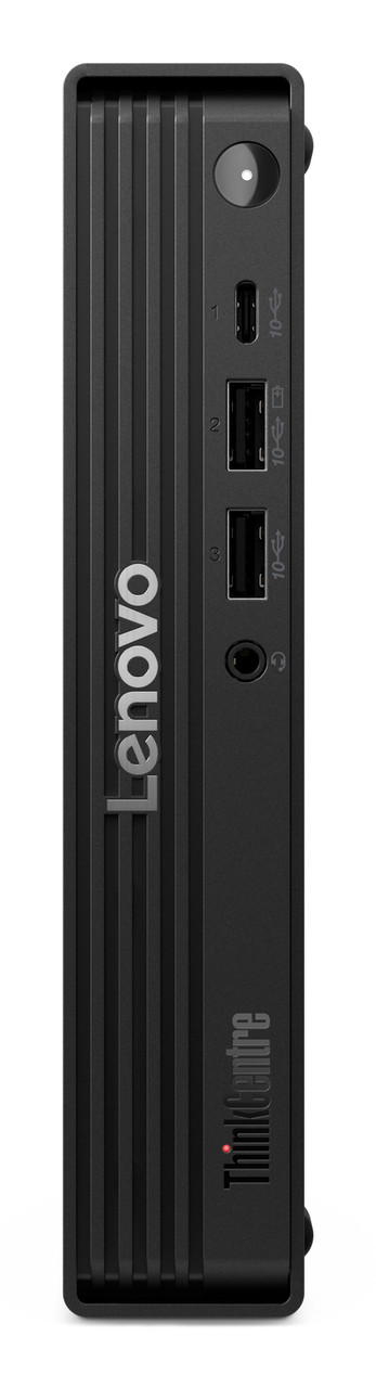 13A40025US , Lenovo ThinkCentre M70q Gen 6 Intel Core Ultra 5 235T 8 GB DDR5-SDRAM 256 GB SSD Windows 11 Pro Mini PC Black - 13A40025US