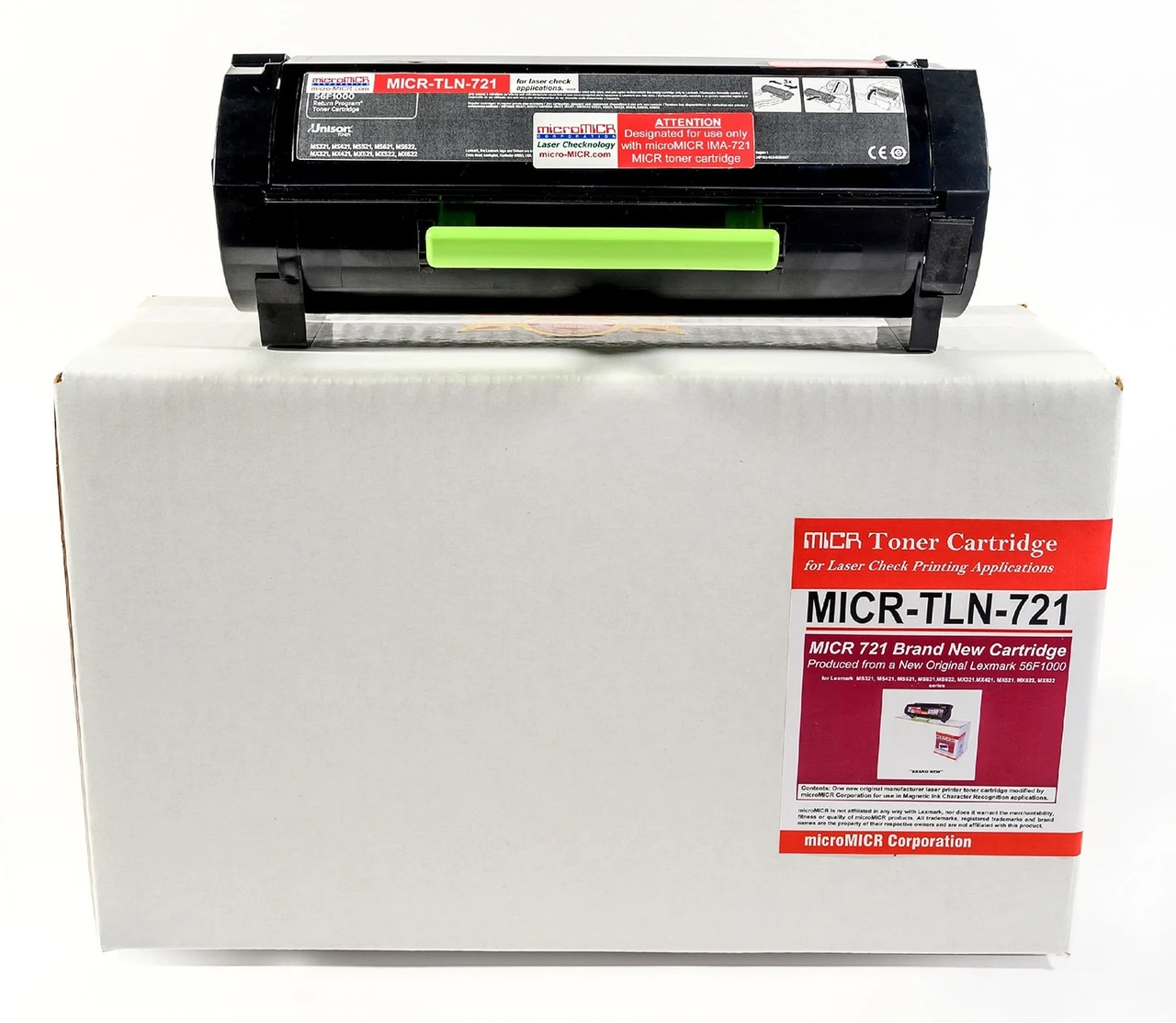 MICR-TLN-721 , MicroMICR MICR-TLN-721 Toner Cartridge 1 pc(s) Compatible Black