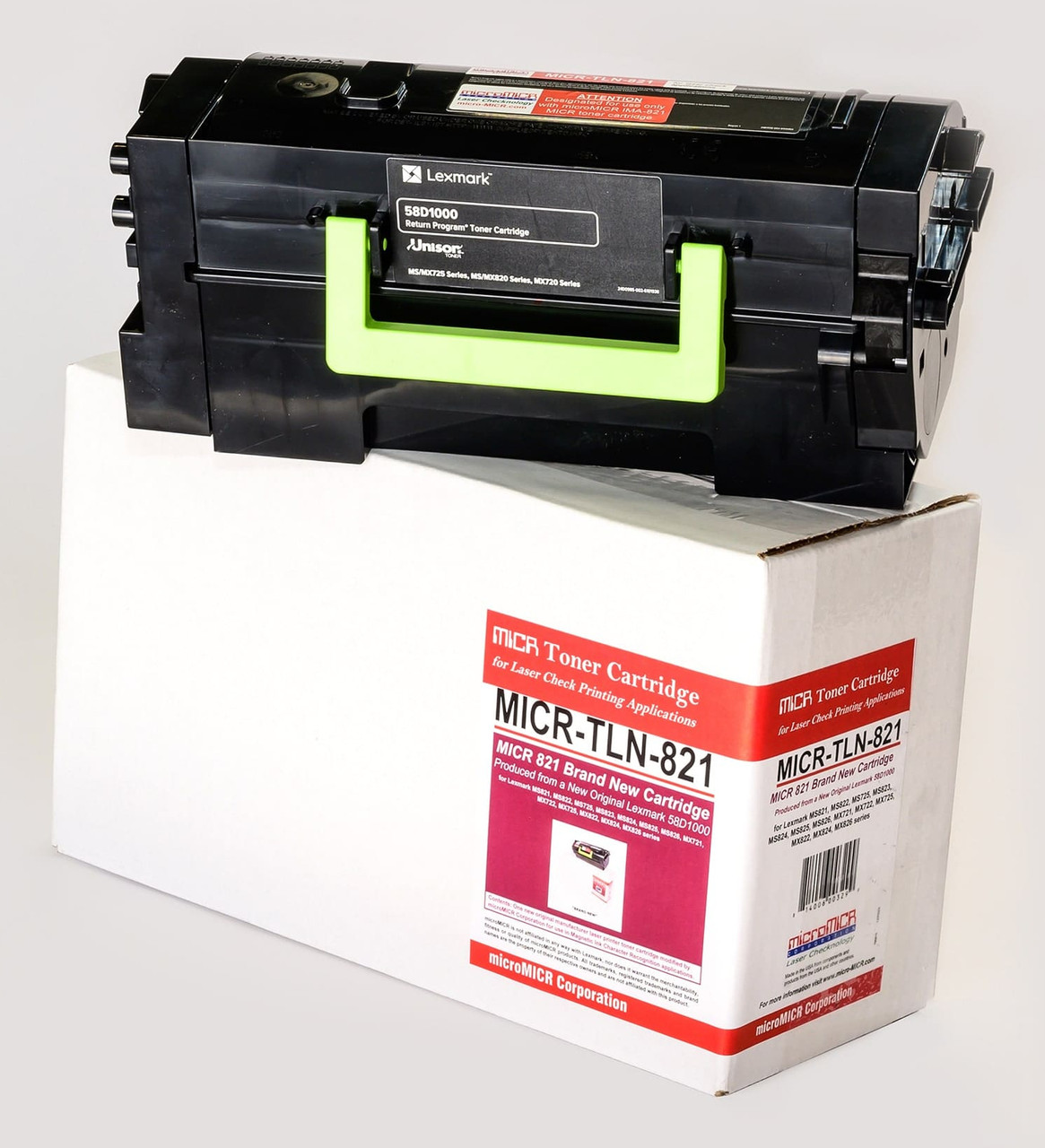 MICR-TLN-821 , MicroMICR MICR-TLN-821 Toner Cartridge 1 pc(s) Compatible Black