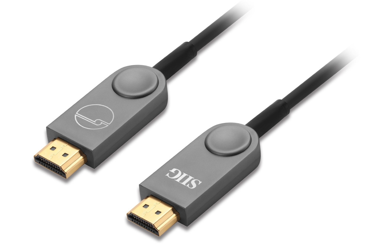 CB-H20N11-S1 , Siig CB-H20N11-S1 HDMI Cable 590.6" (15 m) HDMI Type A (Standard) Black