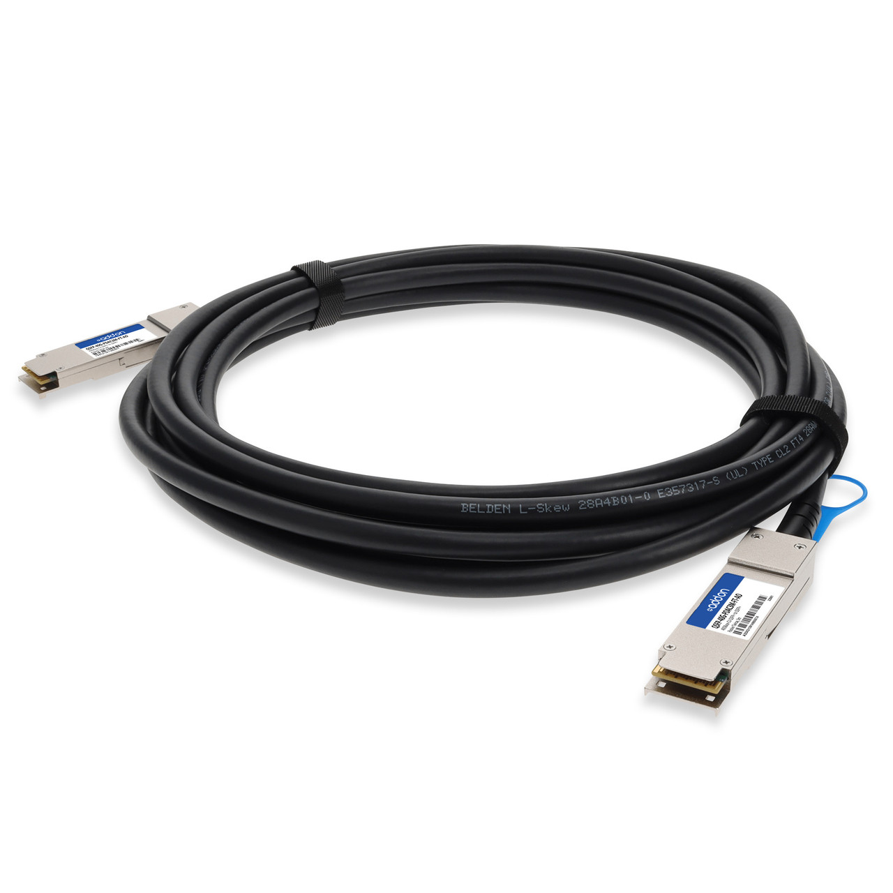 QSFP-40G-PDAC3M-FT-AO , AddOn Networks QSFP-40G-PDAC3M-FT-AO InfiniBand/fibre optic Cable 118.1" (3 m) QSFP+ DAC