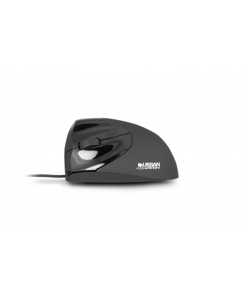 EML01UF-V2 , Urban Factory Ergo Mouse Office Left-hand USB Type-A Optical 2400 DPI - EML01UF-V2