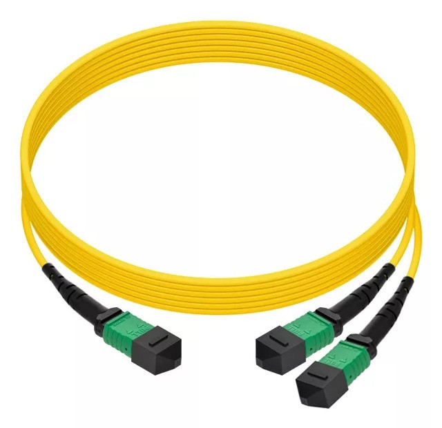 MFP7E40-N015-AX , Axiom MFP7E40-N015-AX InfiniBand/fibre optic Cable 590.6" (15 m) MPO 2x MPO SMF Yellow