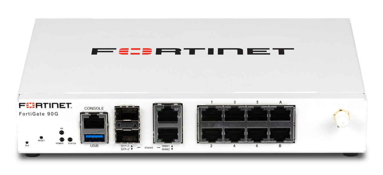 FG-90G-BDL-809-12 , Fortinet FortiGate 90G hardware firewall Desktop 27.9 Gbit/s - FG-90G-BDL-809-12