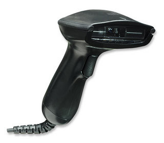460835 , Manhattan 460835 barcode reader Handheld bar code reader 1D CCD Black