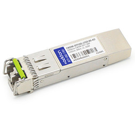 CWDM-SFP10G-1550-80-AO , AddOn Networks CWDM-SFP10G-1550-80-AO network transceiver module Fiber optic 10000 Mbit/s SFP+ 1550 nm