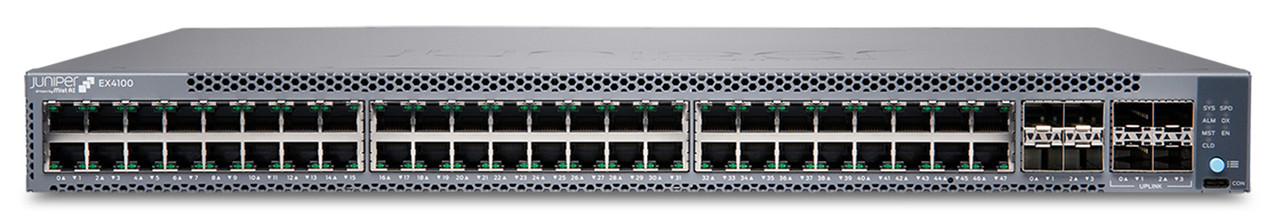 EX4100-48T , Juniper EX4100-48T - 1 Gbps Power over Ethernet (PoE) 1U Gray