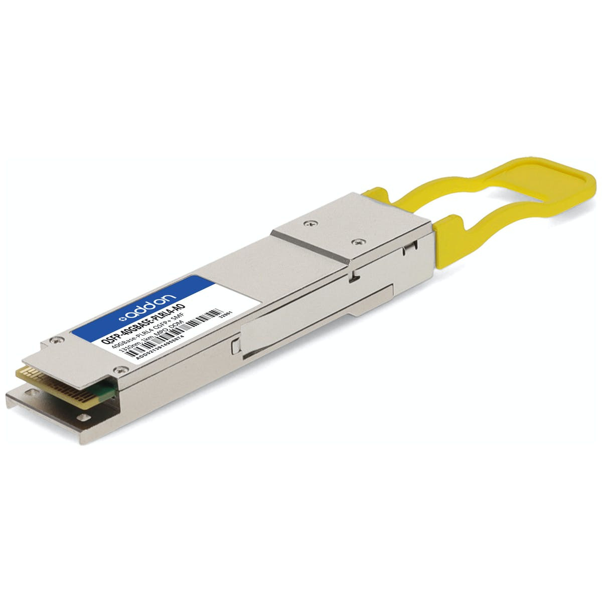 QSFP-40GBASE-PLRL4AO , AddOn Networks QSFP-40GBASE-PLRL4-AO network transceiver module Fiber optic 40000 Mbit/s QSFP+ 1310 nm - QSFP-40GBASE-PLRL4AO