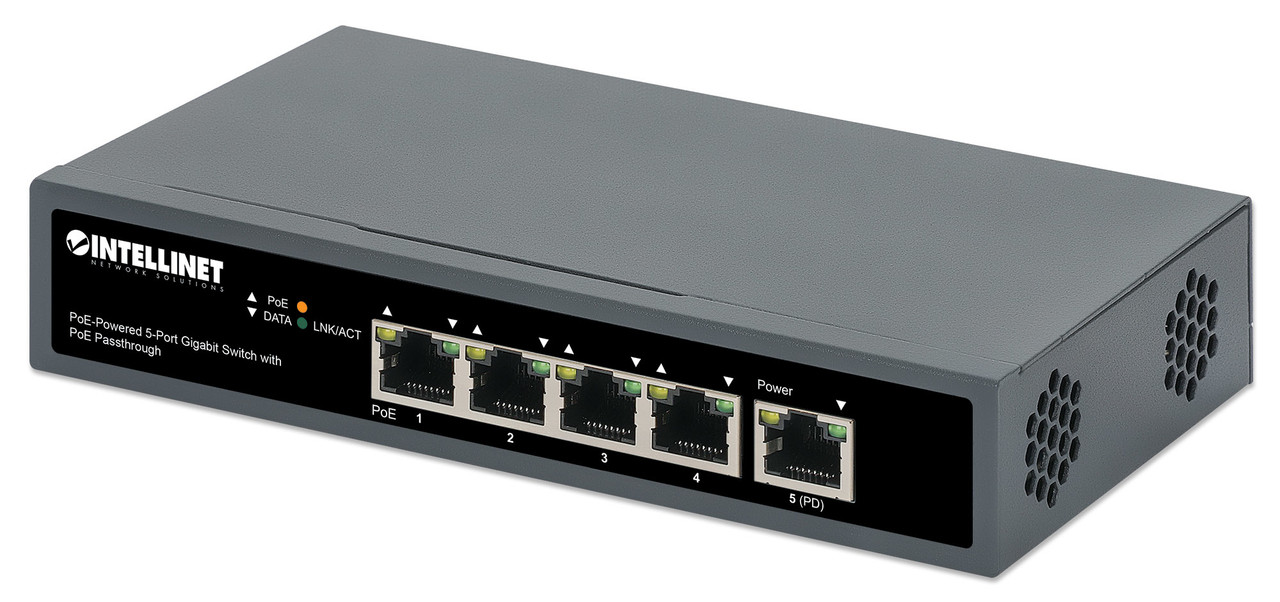 561808 , Intellinet 561808 network switch Gigabit Ethernet (10/100/1000) Power over Ethernet (PoE)