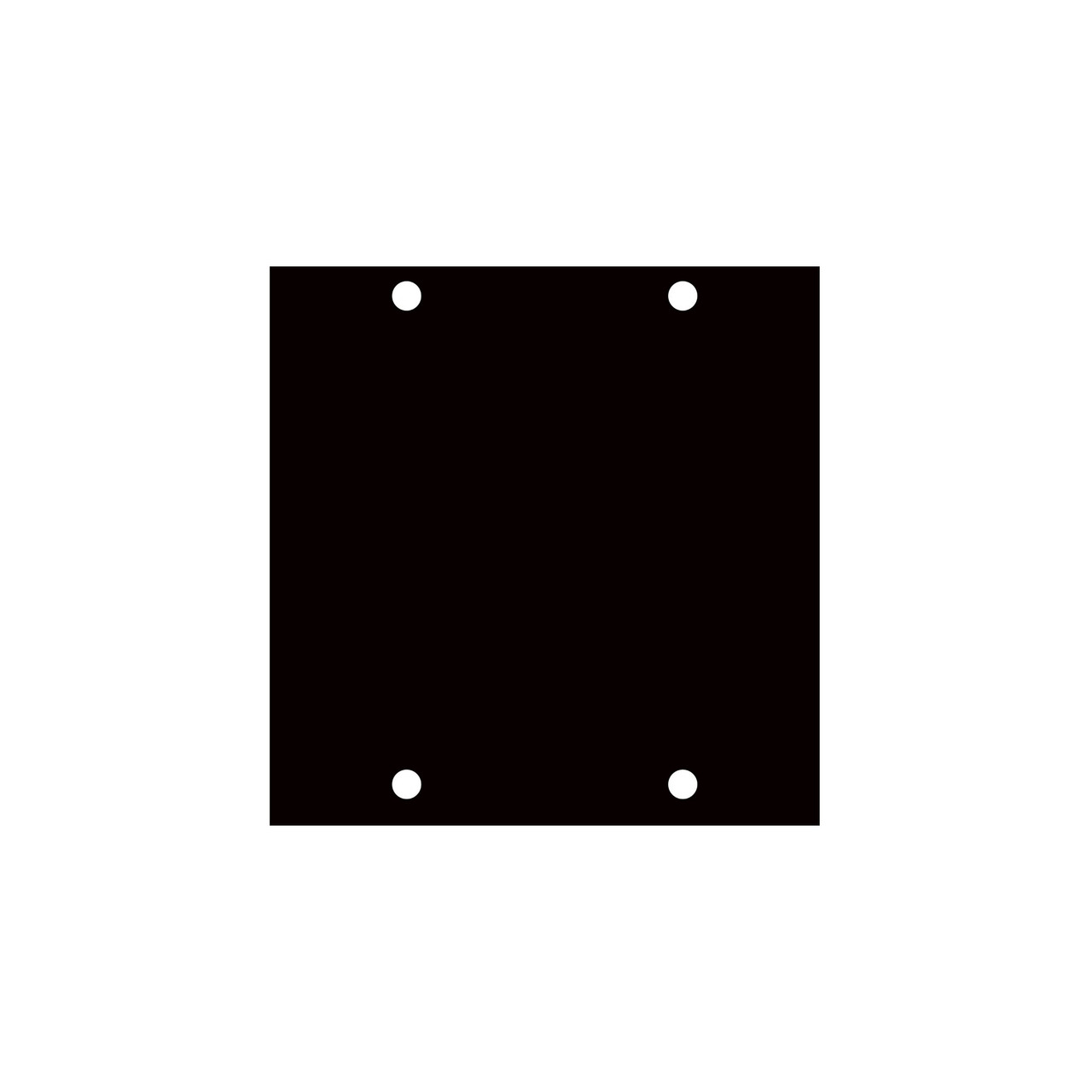 UCPB1 , Middle Atlantic UCP Blank Module Single Width - UCPB1