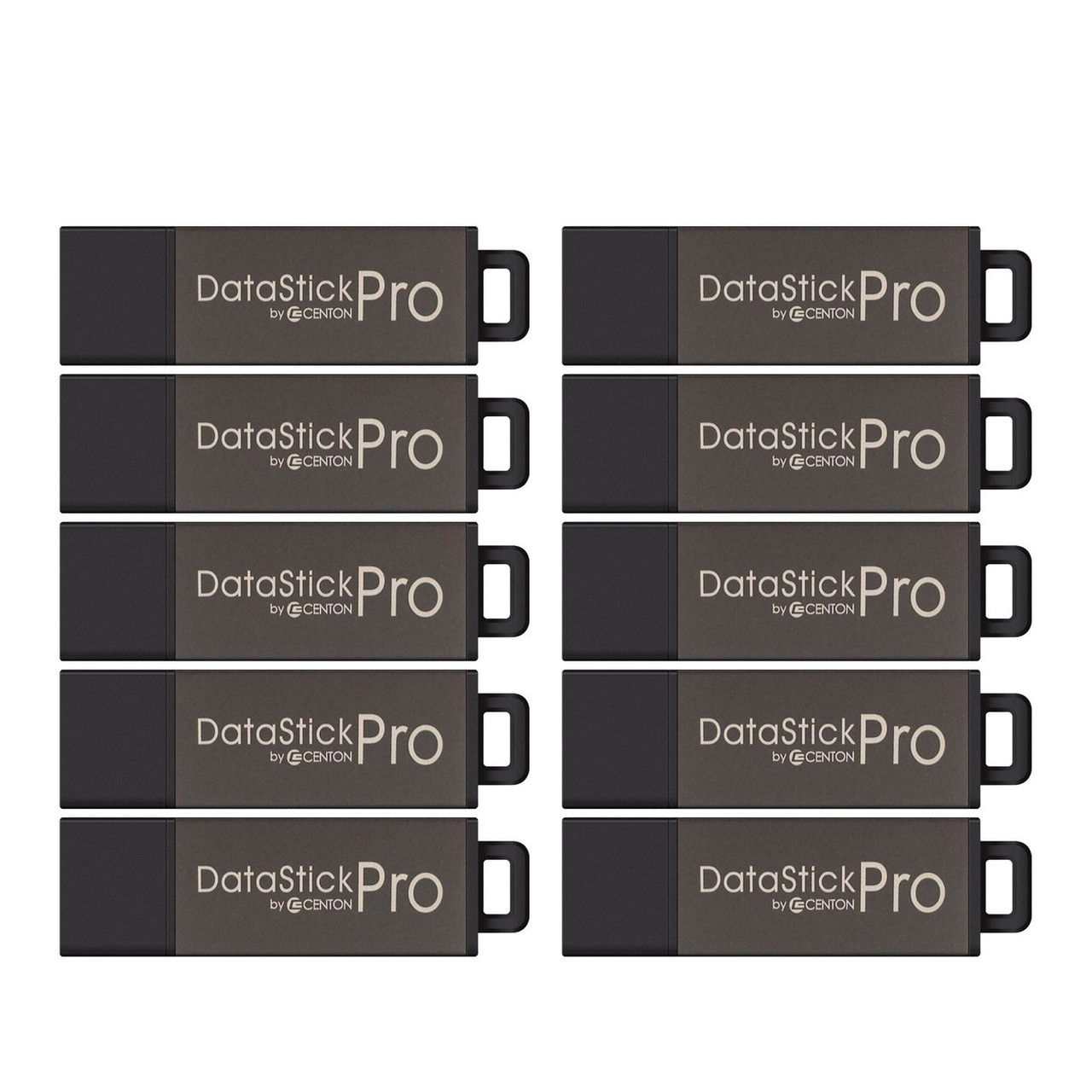 S1-U2P1-32G25PK , Centon DataStick Pro USB flash drive 32 GB USB Type-C 2.0 Gray - S1-U2P1-32G25PK