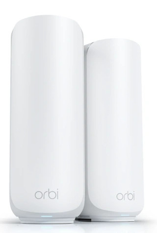 RBE372-100NAS , NETGEAR Orbi 370 Dual-band (2.4 GHz / 5 GHz) Wi-Fi 7 (802.11be) White 2 Internal - RBE372-100NAS