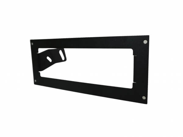 C-EB35-APRS-1P-A , 1-Piece Equipment Angled Mounting Bracket, 3.5" Mounting Space, Fits Motorola APX-4500 Radios - C-EB35-APRS-1P-A