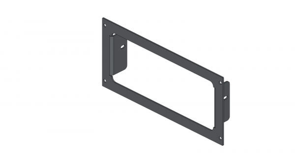 C-EB40-SO5-1P , 1-Piece Equipment Mounting Bracket, 4" Mounting Space, Fits SoundOff Signal 500 Series - C-EB40-SO5-1P