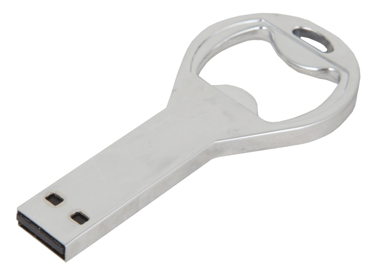 CUS02UF , Urban Factory Botlle Opener 16GB USB flash drive USB Type-A 2.0 Aluminum, Gray - CUS02UF