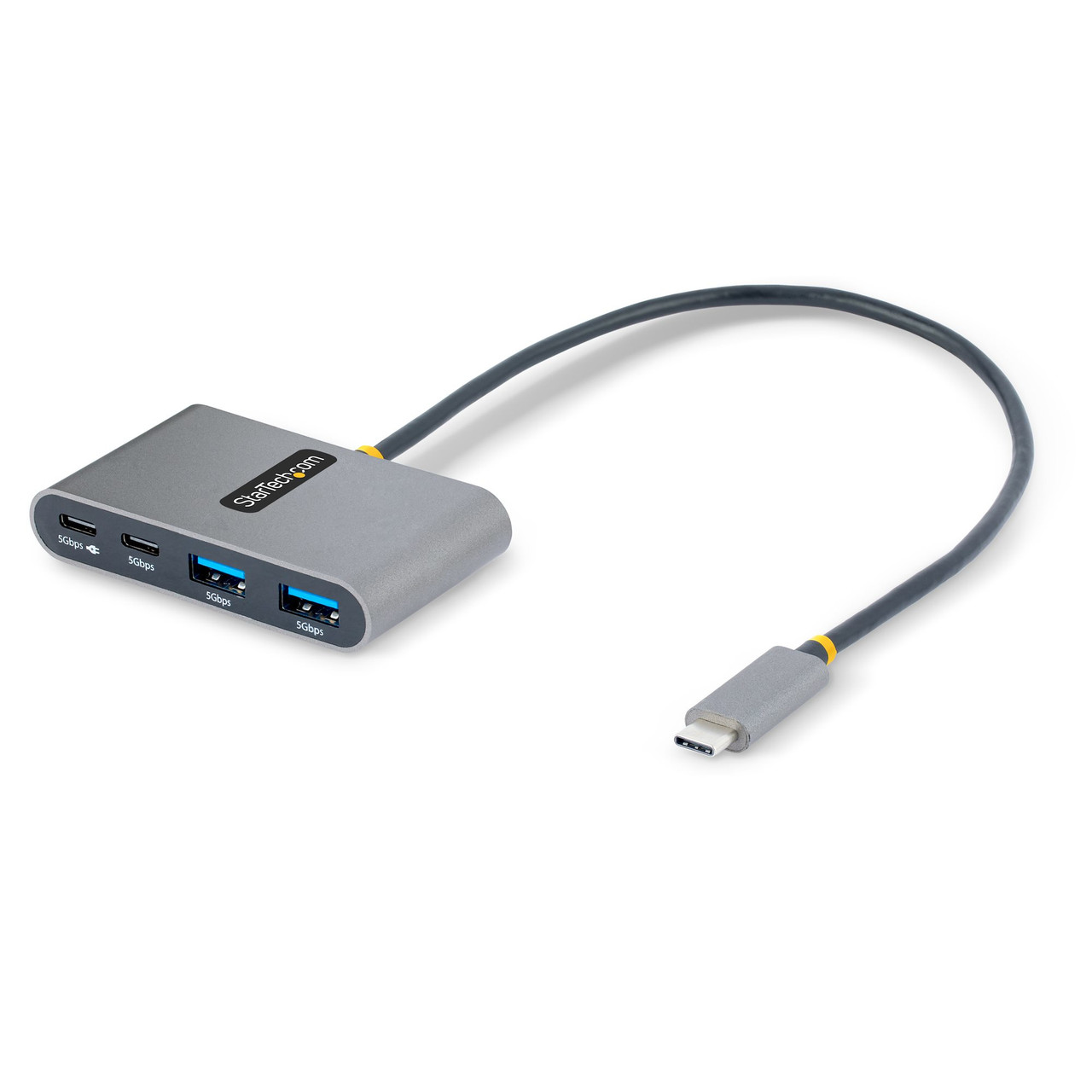 5G2A2CPDB-USB-C-HUB , StarTech.com 5G2A2CPDB-USB-C-HUB interface hub USB 3.2 Gen 1 (3.1 Gen 1) Type-C 5000 Mbit/s Gray