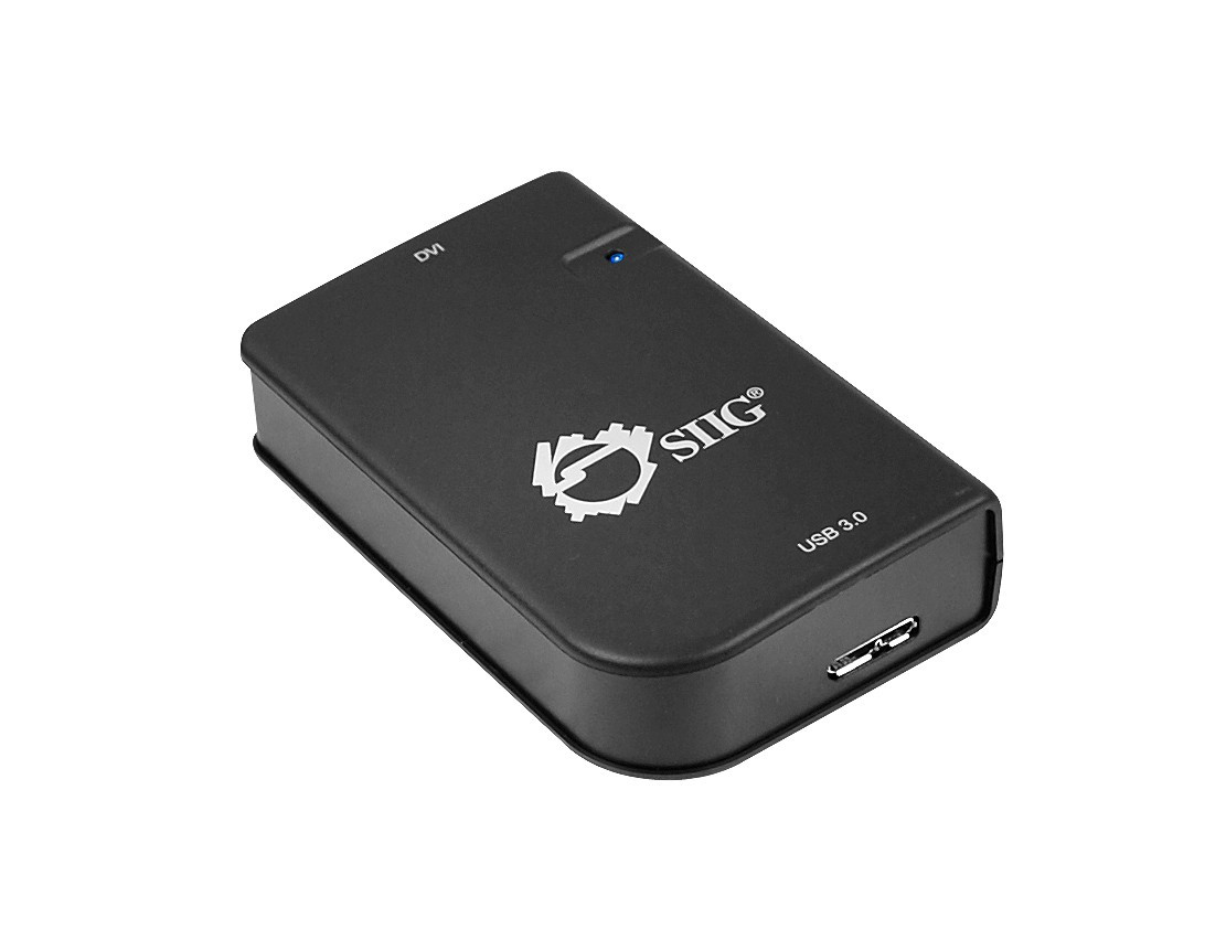 JU-DV0511-S2 , Siig JU-DV0511-S2 USB graphics Adapter 2048 x 1152 pixels Black