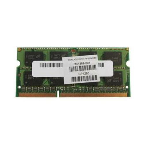 641369-001 HP 4GB DDR3 SoDimm Non ECC PC3-12800 1600Mhz 2Rx8 Memory